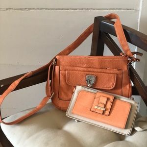 Rosetti purse & matching Nine West wristlet